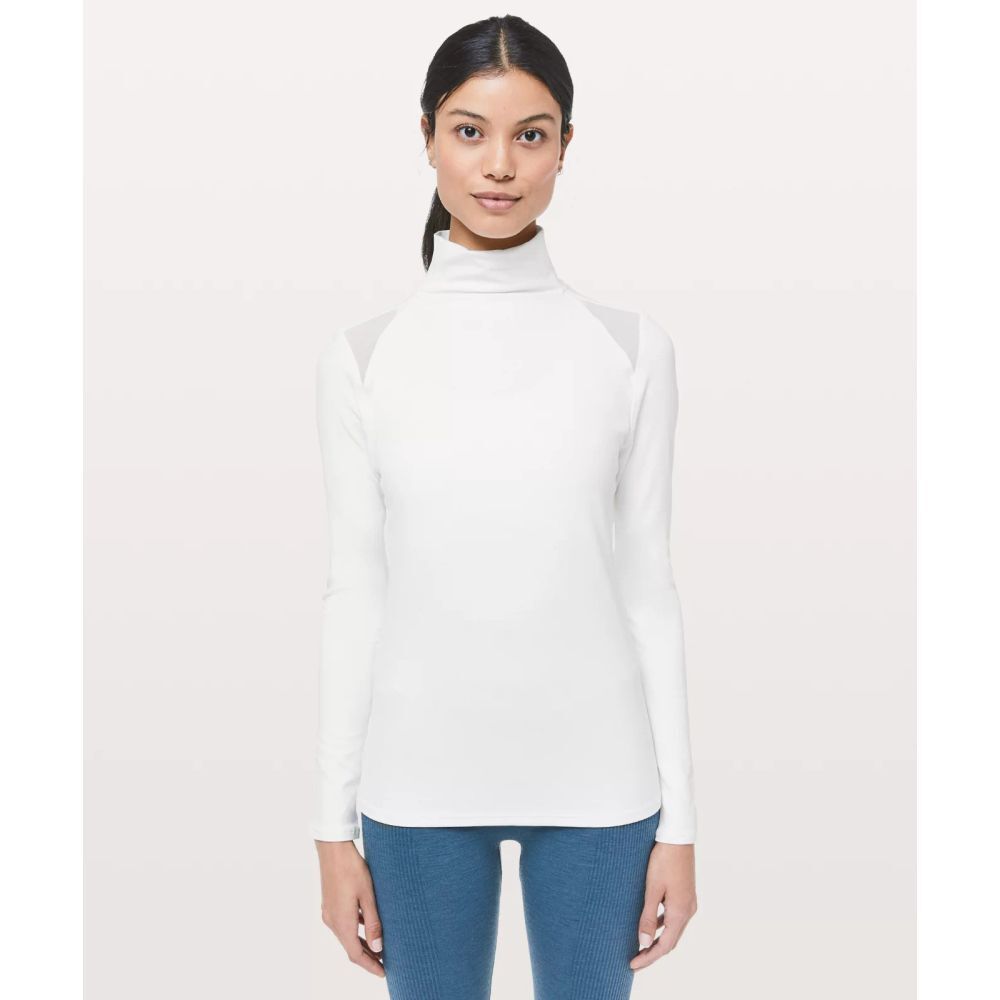 Lululemon Ethereal Mock Neck Long Sleeve Niki‎ Turtleneck Top
